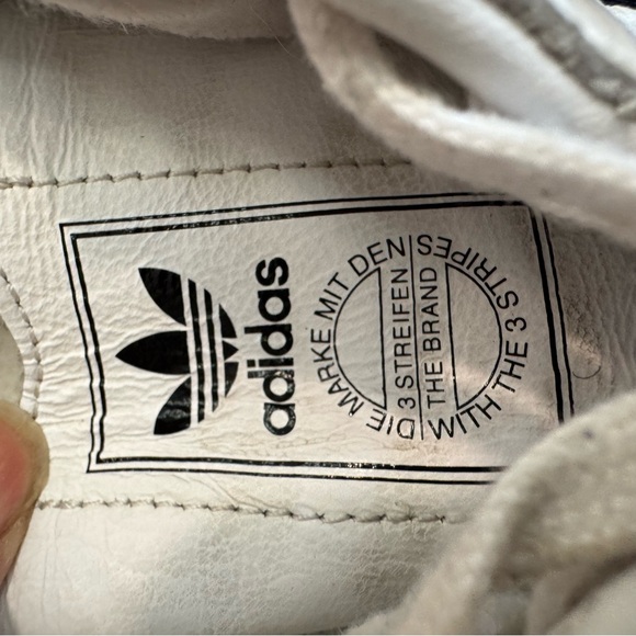 Adidas Samba Shoes Mens Size 10 White Black Gum OG Classic Soccer Sneakers - Picture 8 of 10